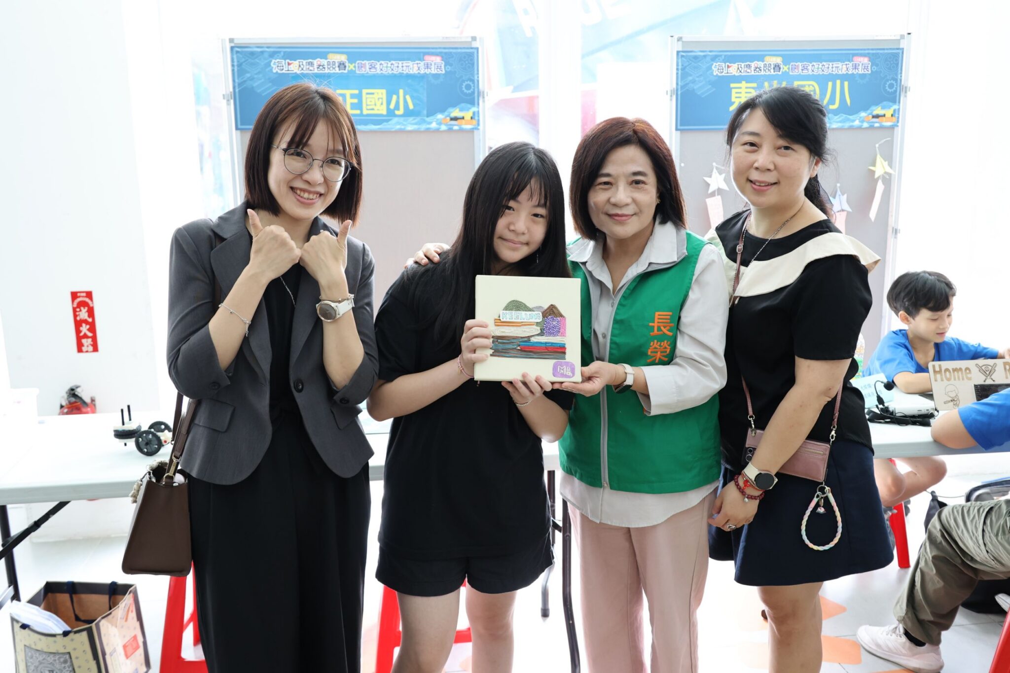 「好好玩創客、創客好好玩」　基隆學子創意精彩亮相