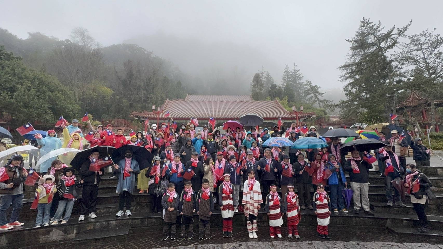 儀式感滿分！　全台最高海拔跨年晚會、元旦升旗活動在梨山