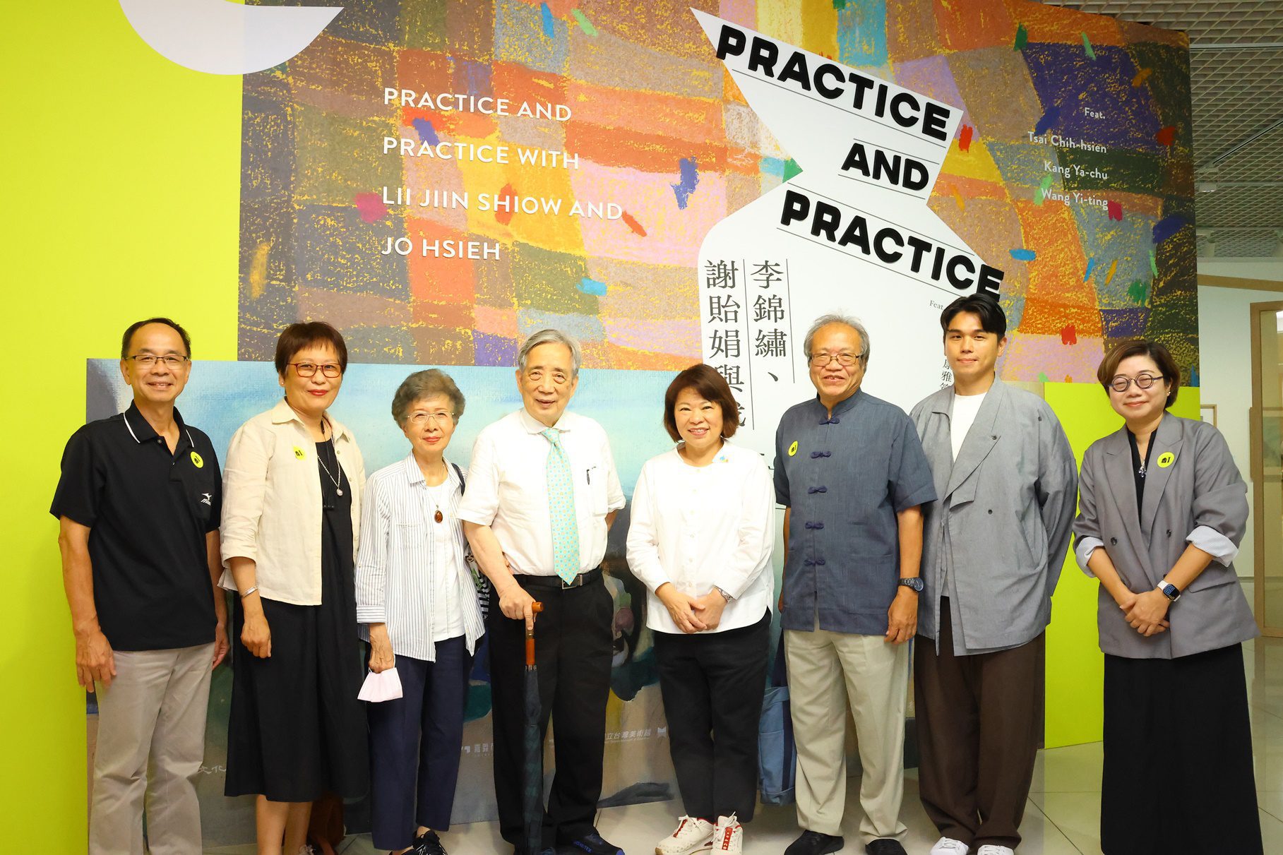 黃敏惠出席嘉美館主題展揭幕　展出李錦繡、謝貽娟近200件藝術作品