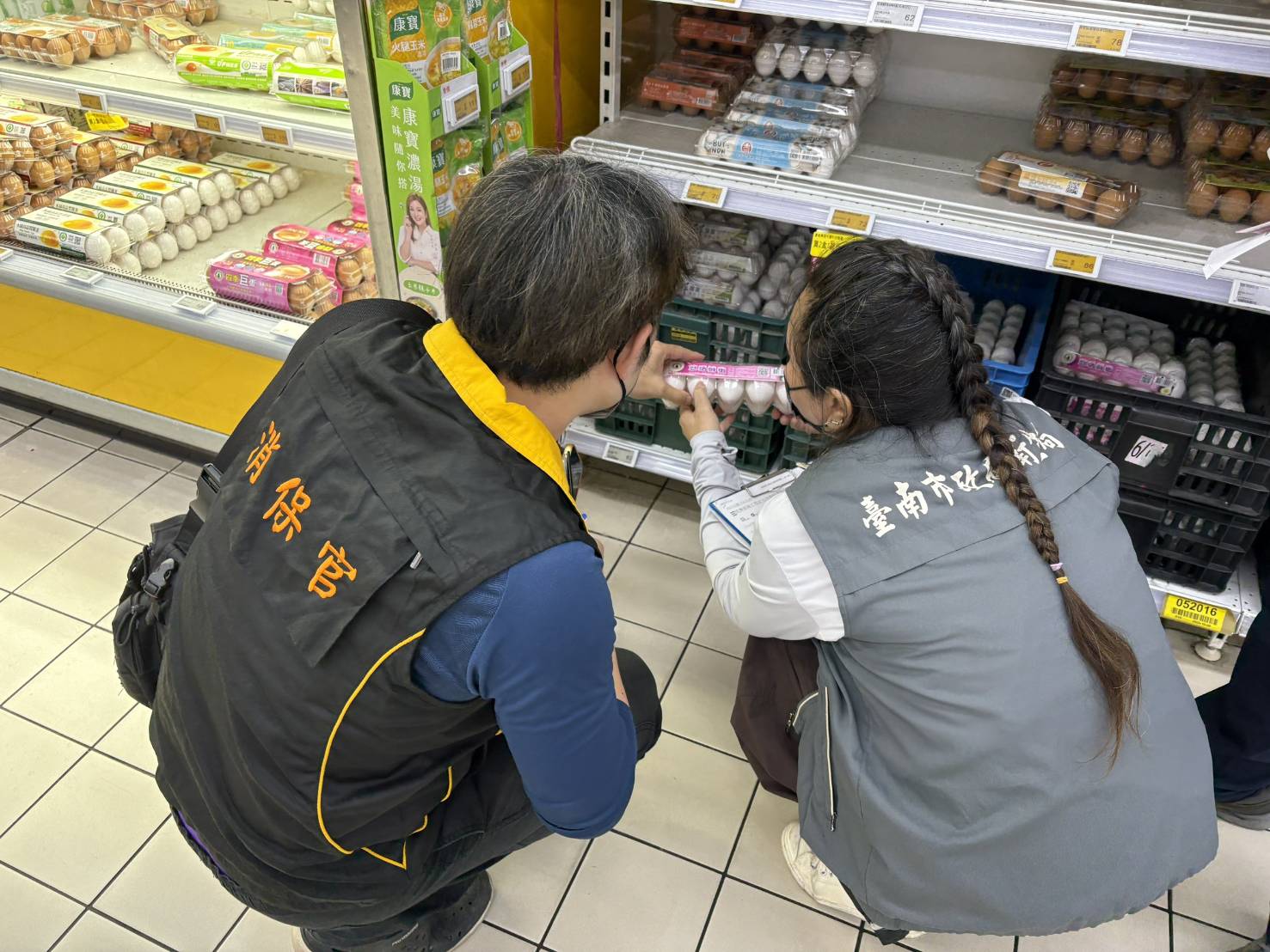 南市下架芬普尼問題蛋　今持續擴大市場溯源確保民眾食安