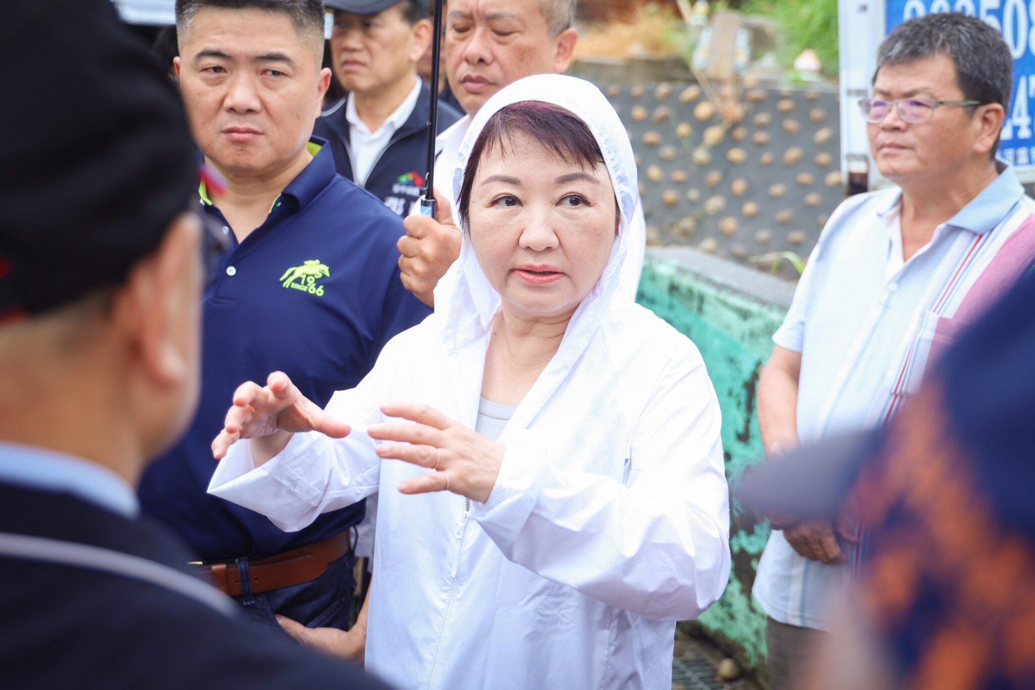豪雨致海線部分道路積水已消退　盧市長親赴勘災下令：各局處加強戒備守護市民