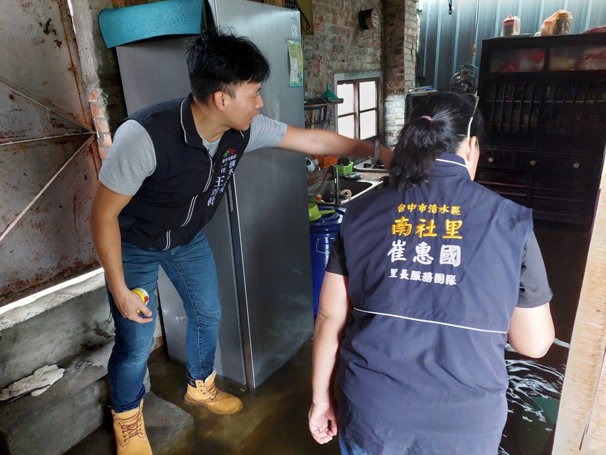 豪大雨致部分民宅積水大致已退　中市府跨局處合作守護市民安全