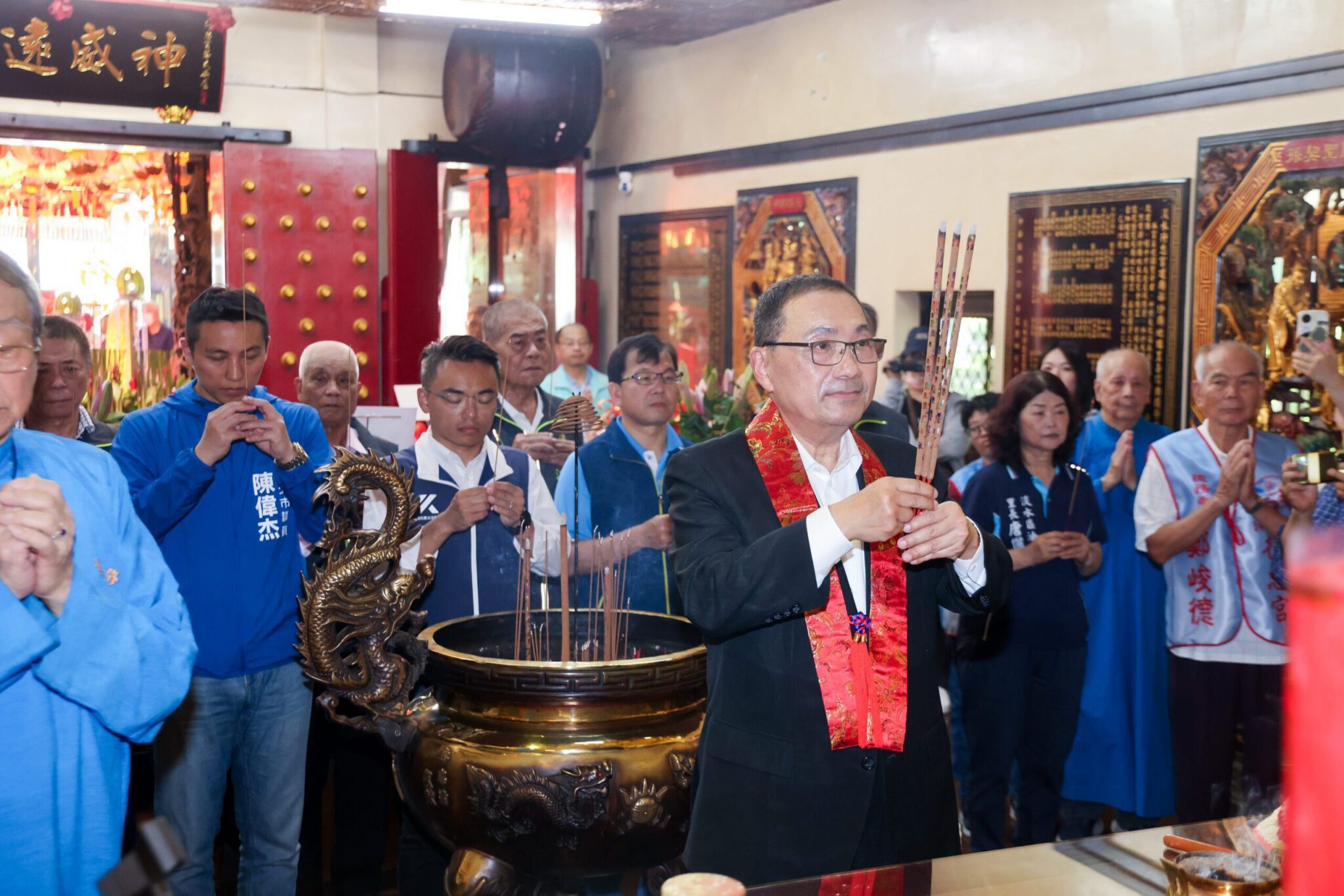 關聖帝君聖誕千秋　侯友宜：盼關公忠義精神　讓社會團結和諧