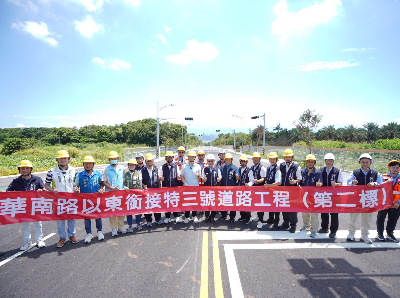 逾13億元華南路延伸完工倒數! 建設局長:打造交通與生態共融新典範 逾13億元華南路延伸完工倒數! 建設局長:打造交通與生態共融新典範