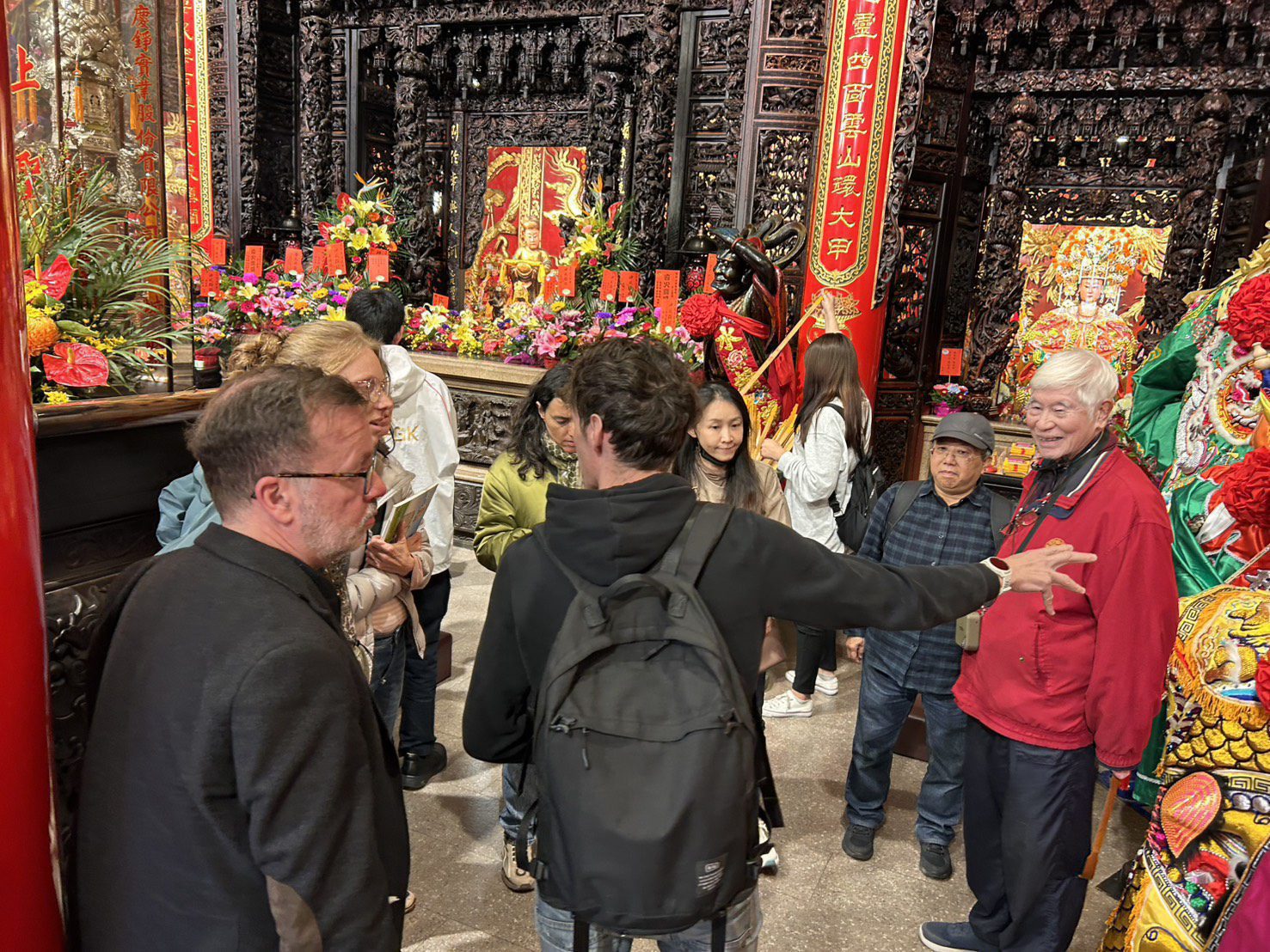 拓展中台灣宗教旅遊市場！　中市府熱情迎接德國媒體參訪團