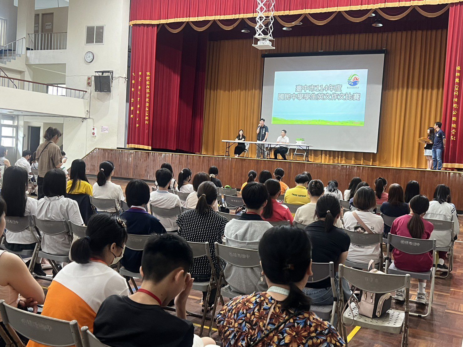 強化外語能力、點亮國際視野　中市國中學生英文作文比賽登場