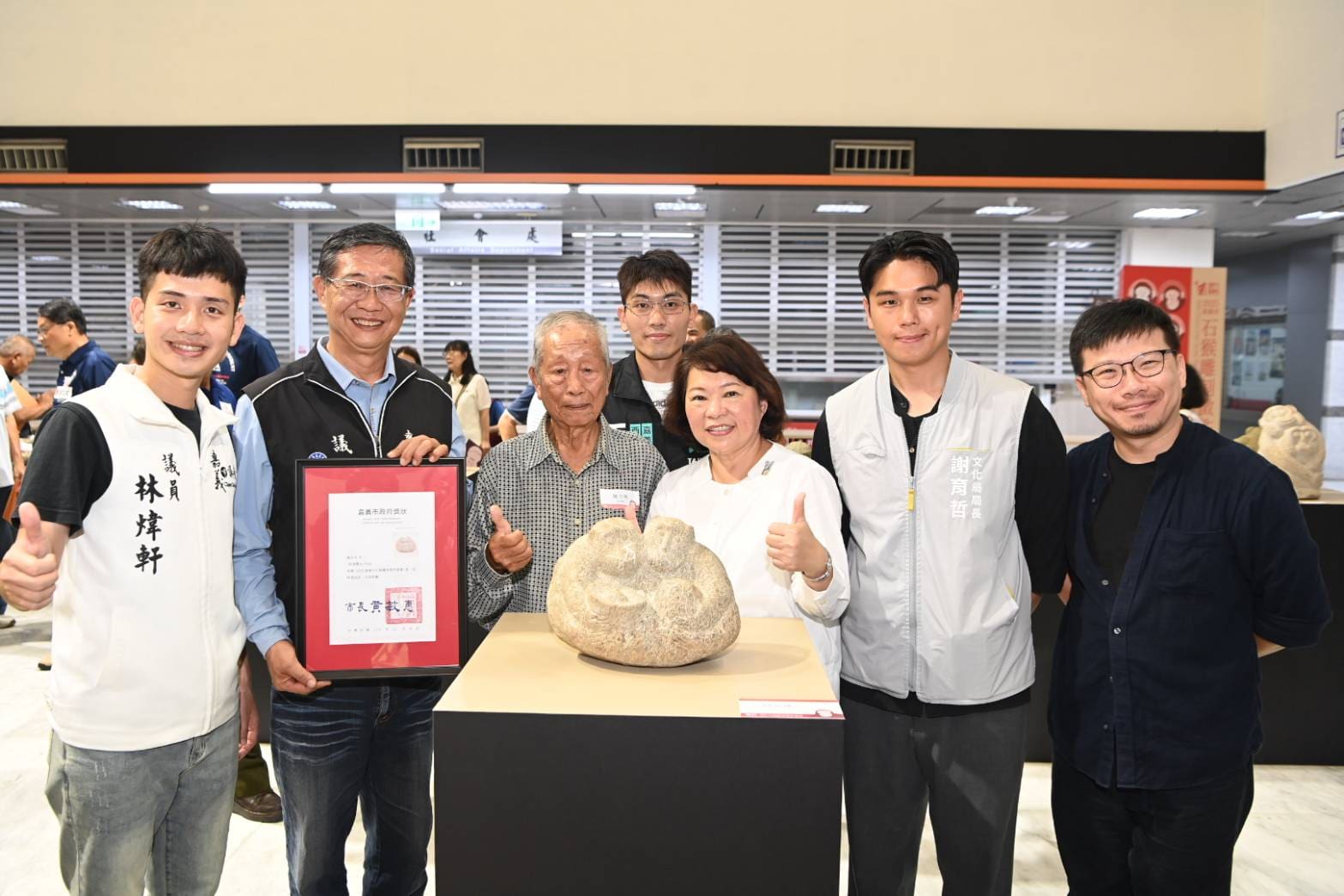 匠心不老　88歲陳壬癸再奪嘉義石猴雕刻首獎　展現傳承之美