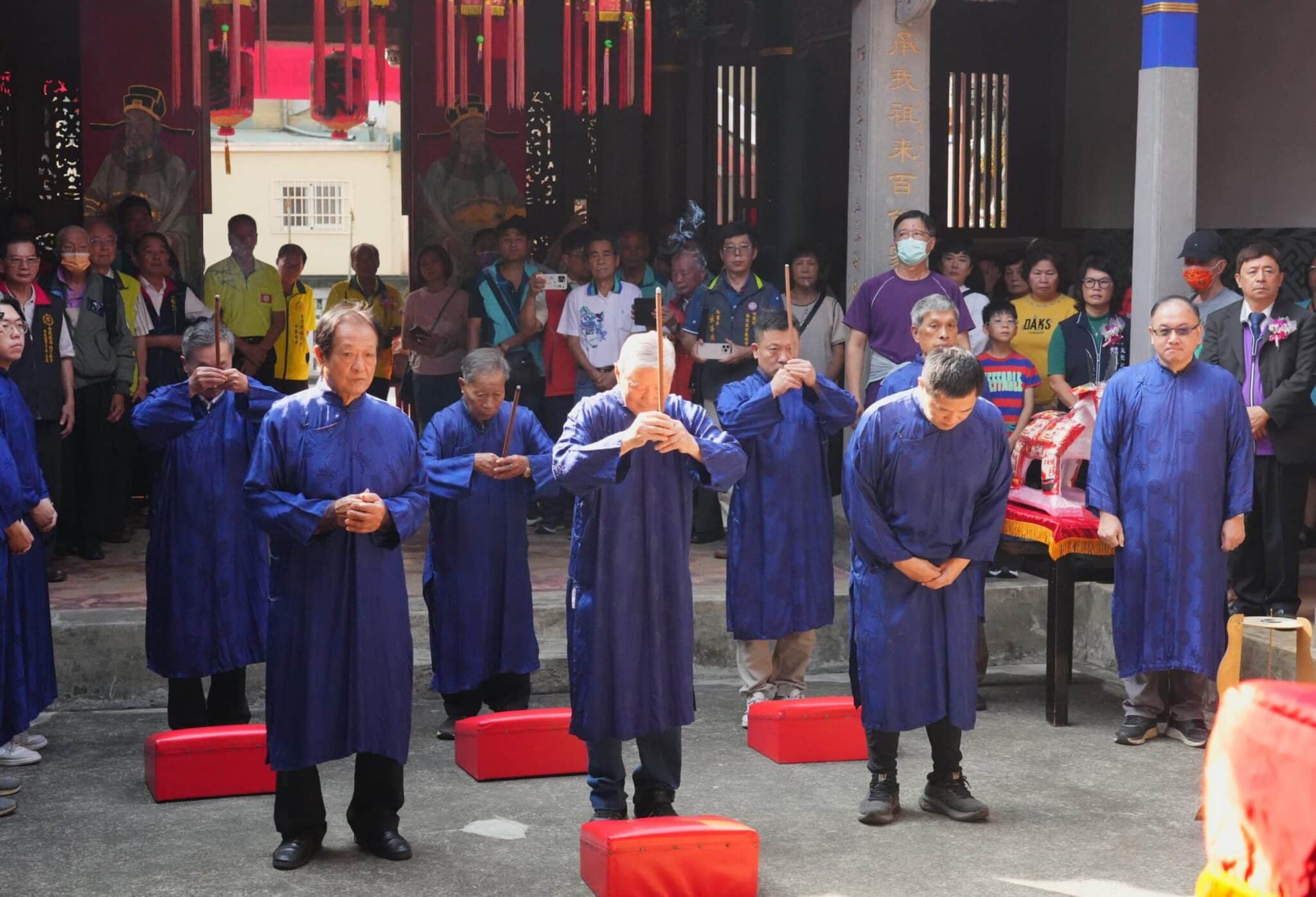 市定古蹟西屯張廖家廟秋祭大典隆重登場　見證百年家廟文化傳承