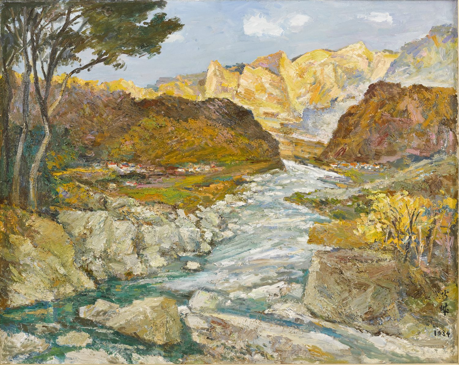 中美館重點藏品搶先看！　葉火城〈火炎山下〉將於開館展亮相