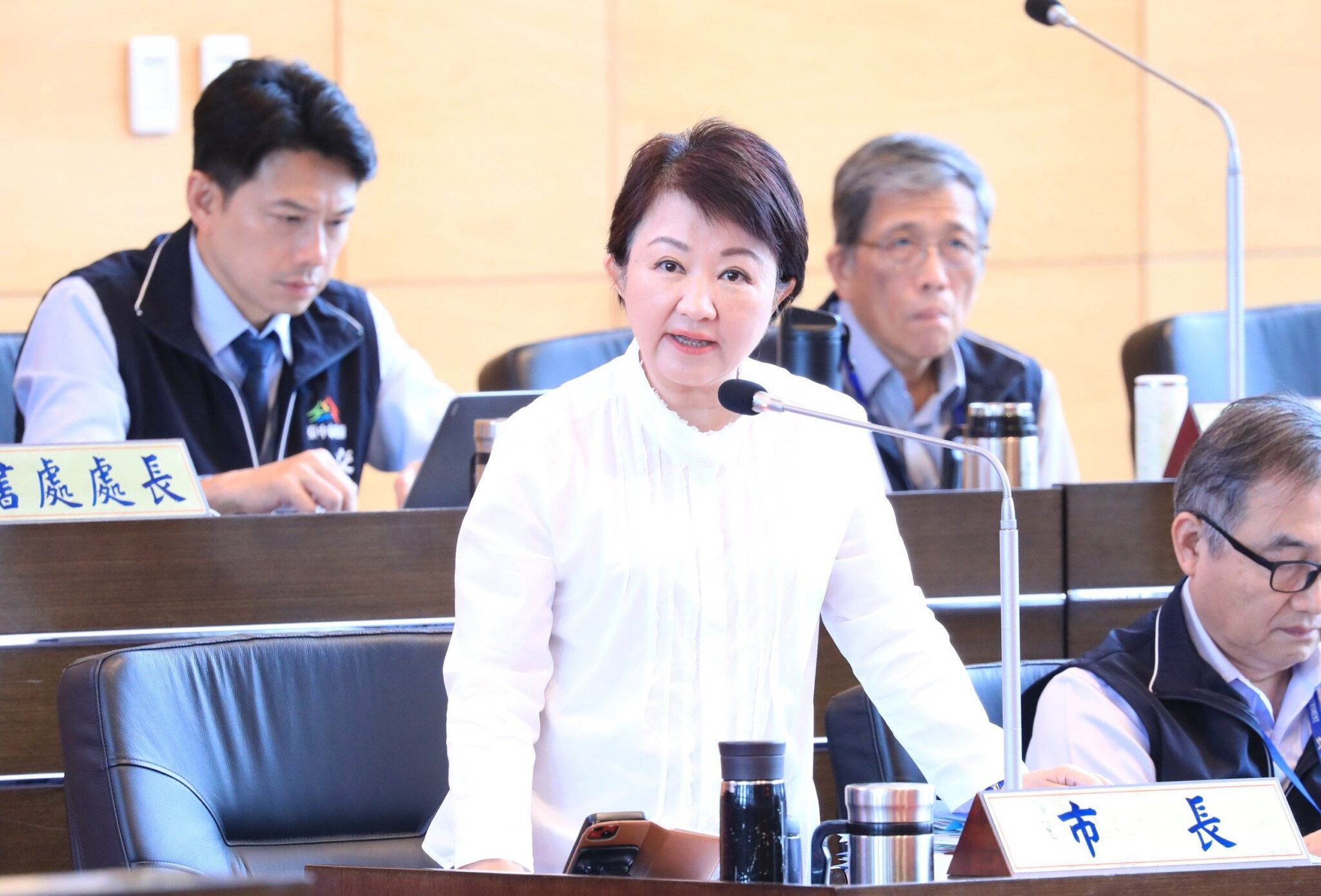 議員關心北上行政院會發聲經過　盧市長：中央應考慮適當局部改組