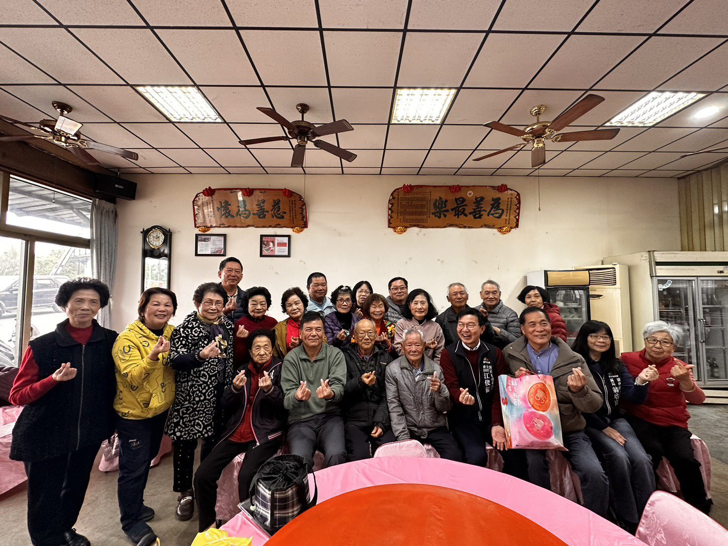 百歲學員李人生唱出山歌傳承精神！　中市府客委會江主委讚揚模範中的模範