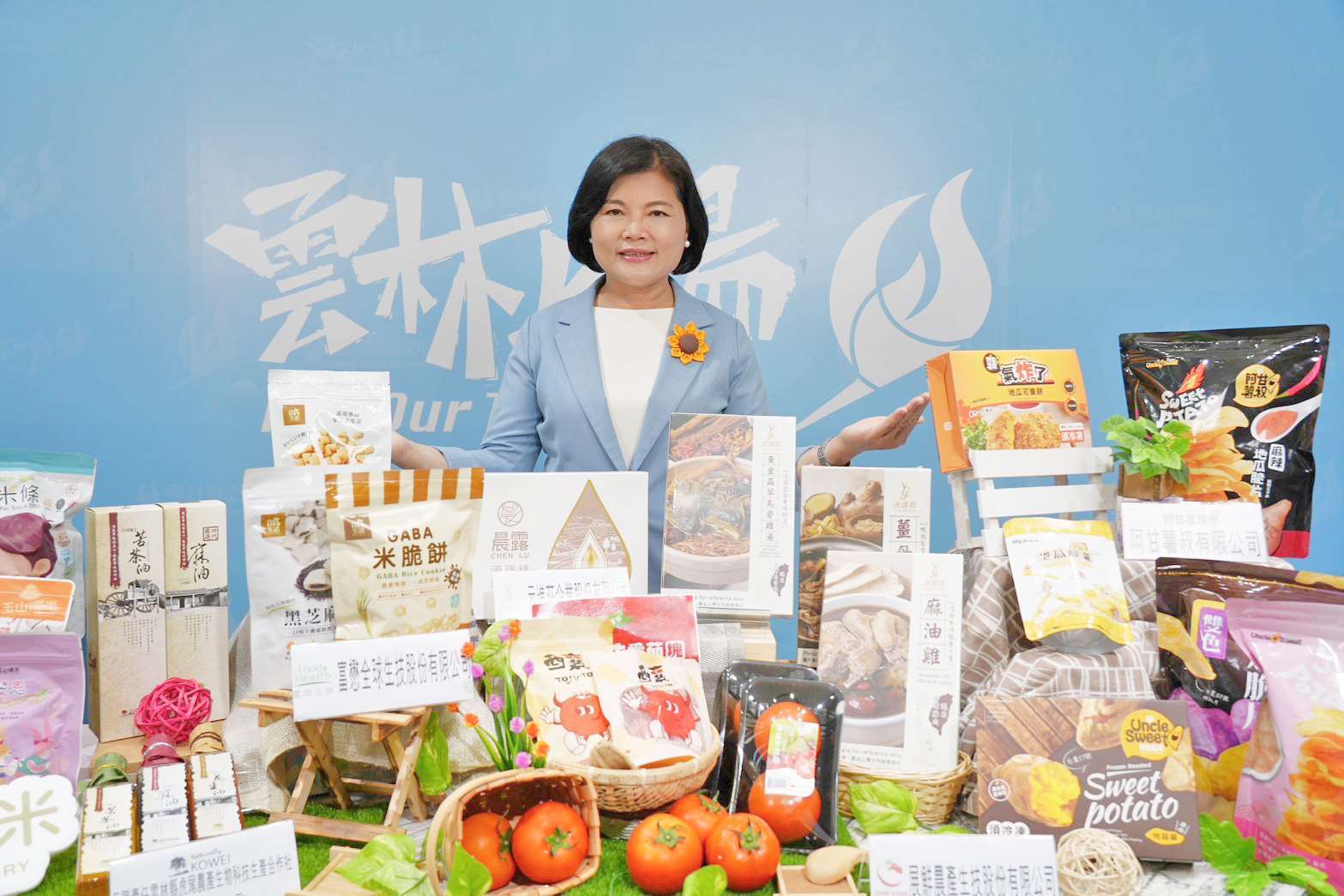 張麗善率團進軍新加坡食品展　雲林良品邁向國際品牌之路