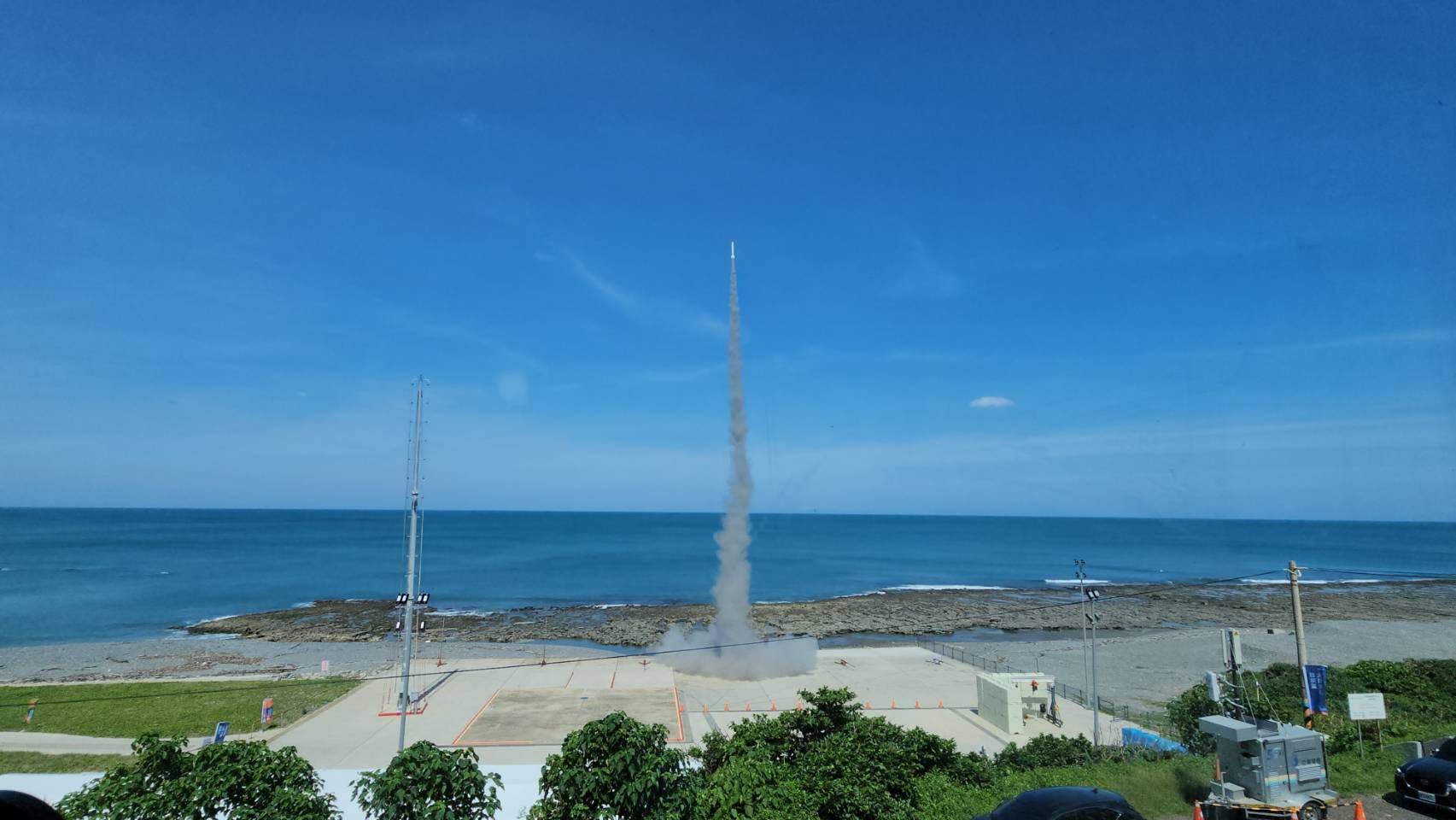 國科會啟用旭海火箭場域　屏東打造南台灣太空教育基地