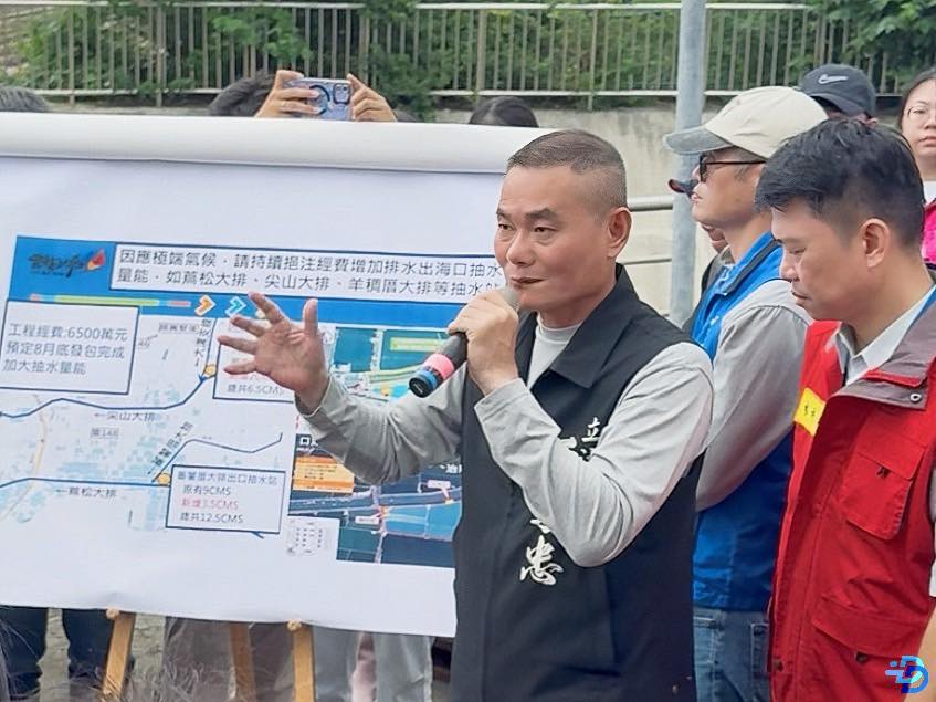 勘災不只是慰問　丁學忠盼卓揆落實雲林防洪與基建改善