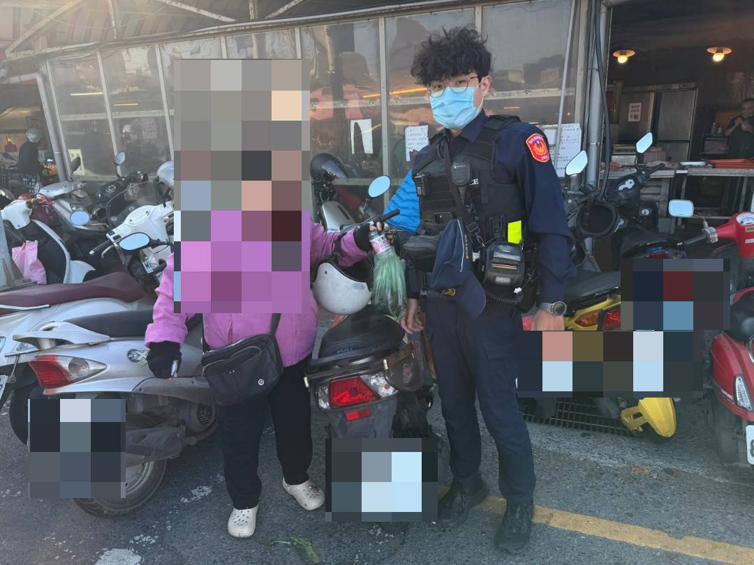 誤以為機車遭竊　鹿港暖警貼心尋回化解一場烏龍案