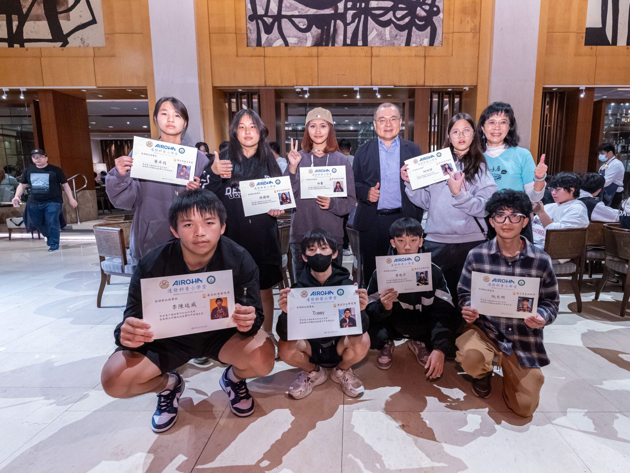達發科普學堂邁第三屆　攜手東華、台大前進花蓮　助偏鄉學子探索科技