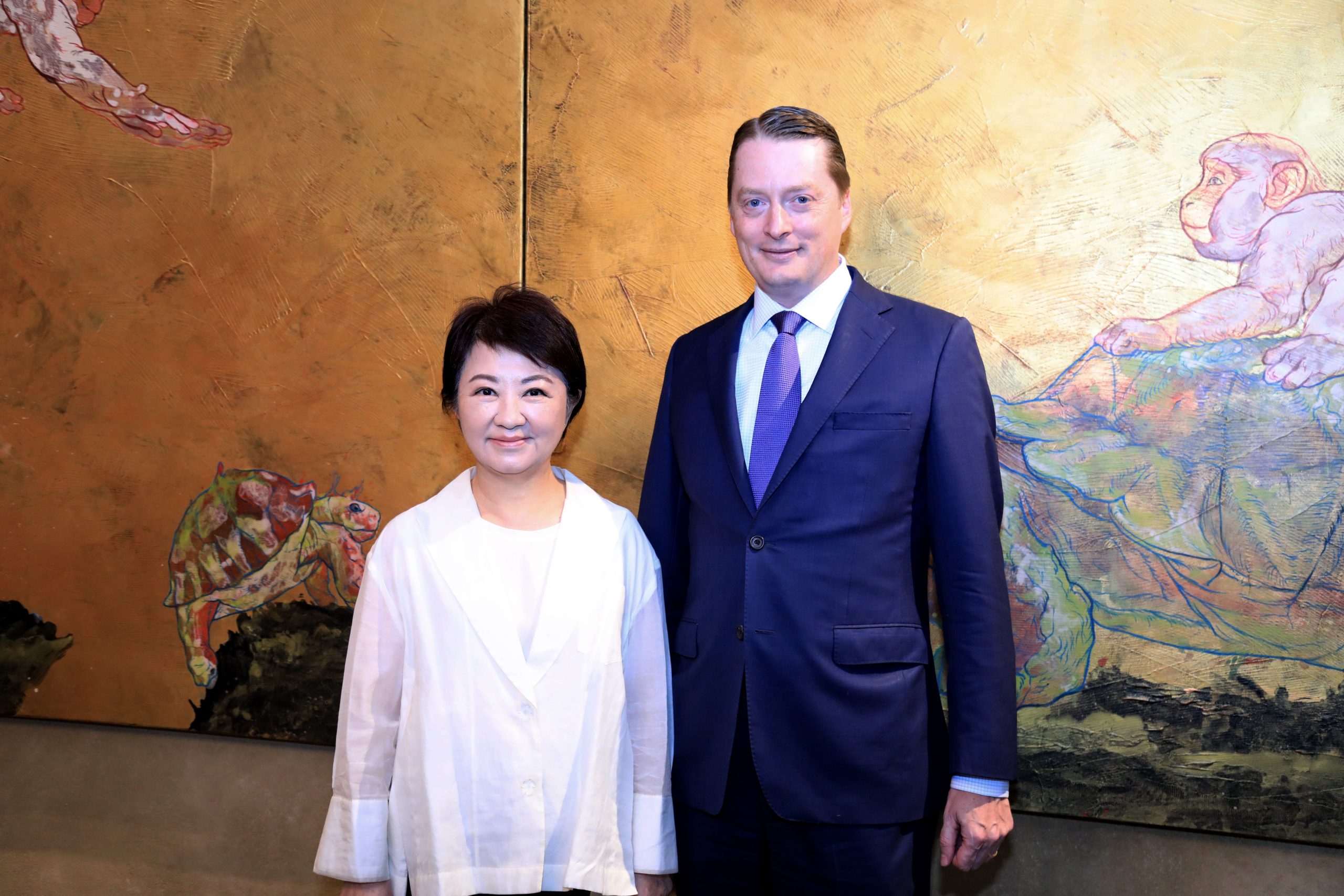 美國智庫布魯金斯研究院何瑞恩主任訪台中　盧市長盼深化台美夥伴關係