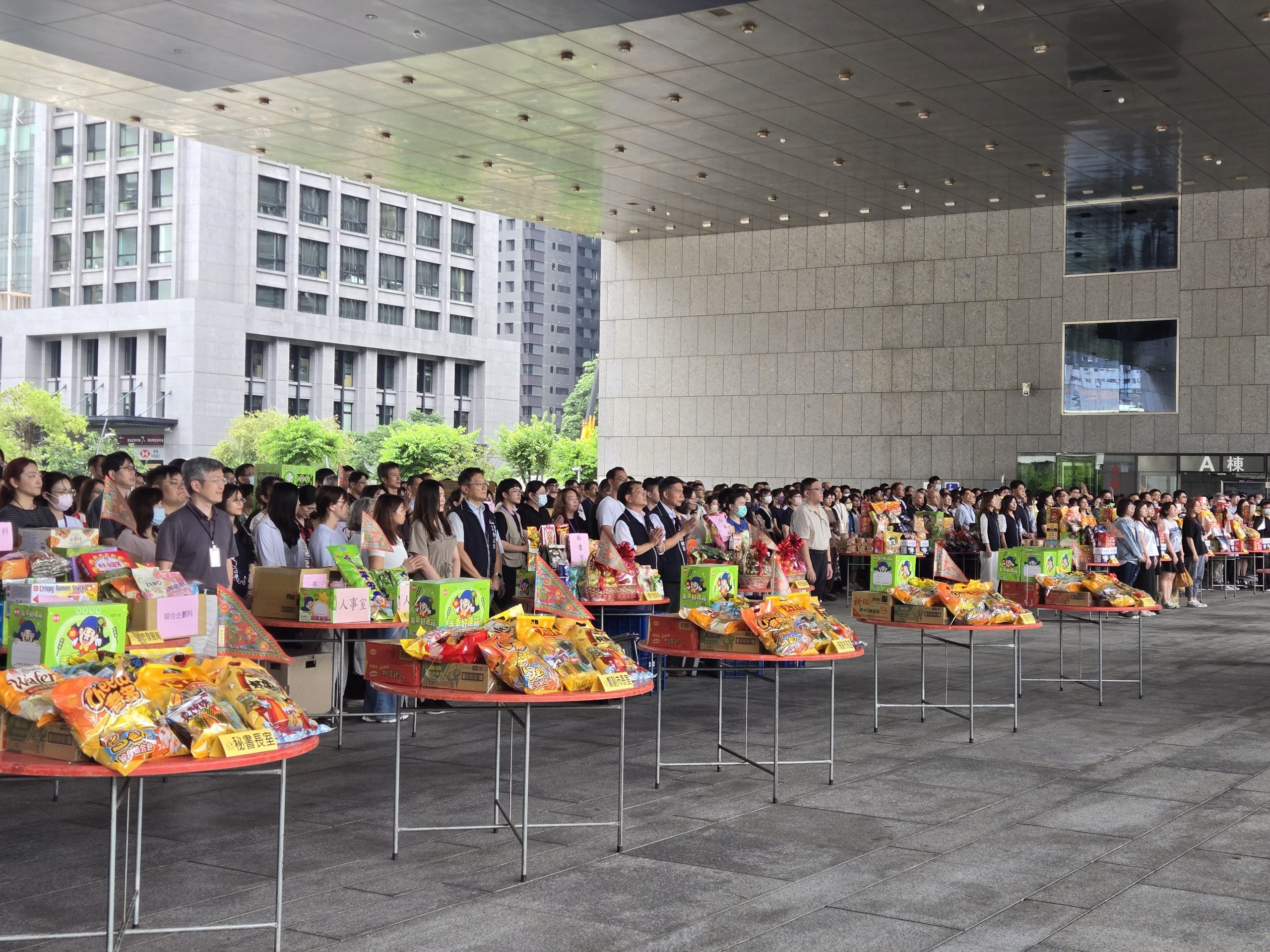 中市府舉辦中元普渡　共同祈求國泰民安、市政順遂