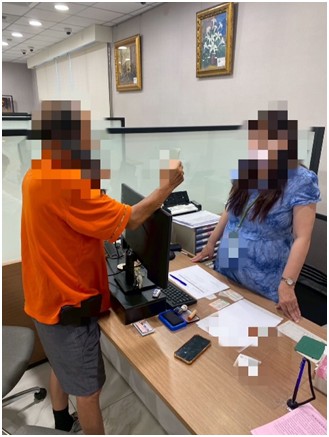 假投資真騙帳戶　警銀成功攔阻寄出存摺