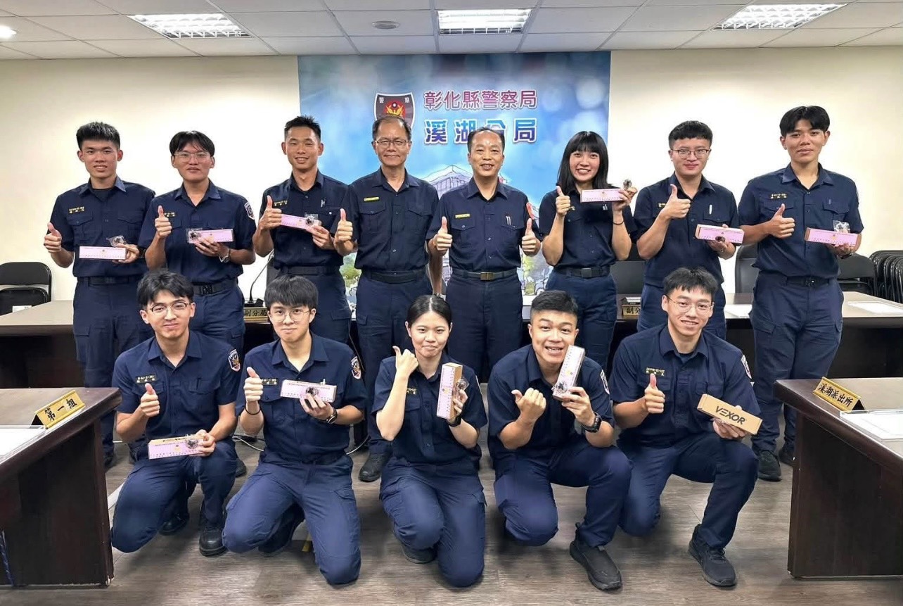 實習圓滿落幕　溪警分局舉辦座談會溫馨歡送實習生