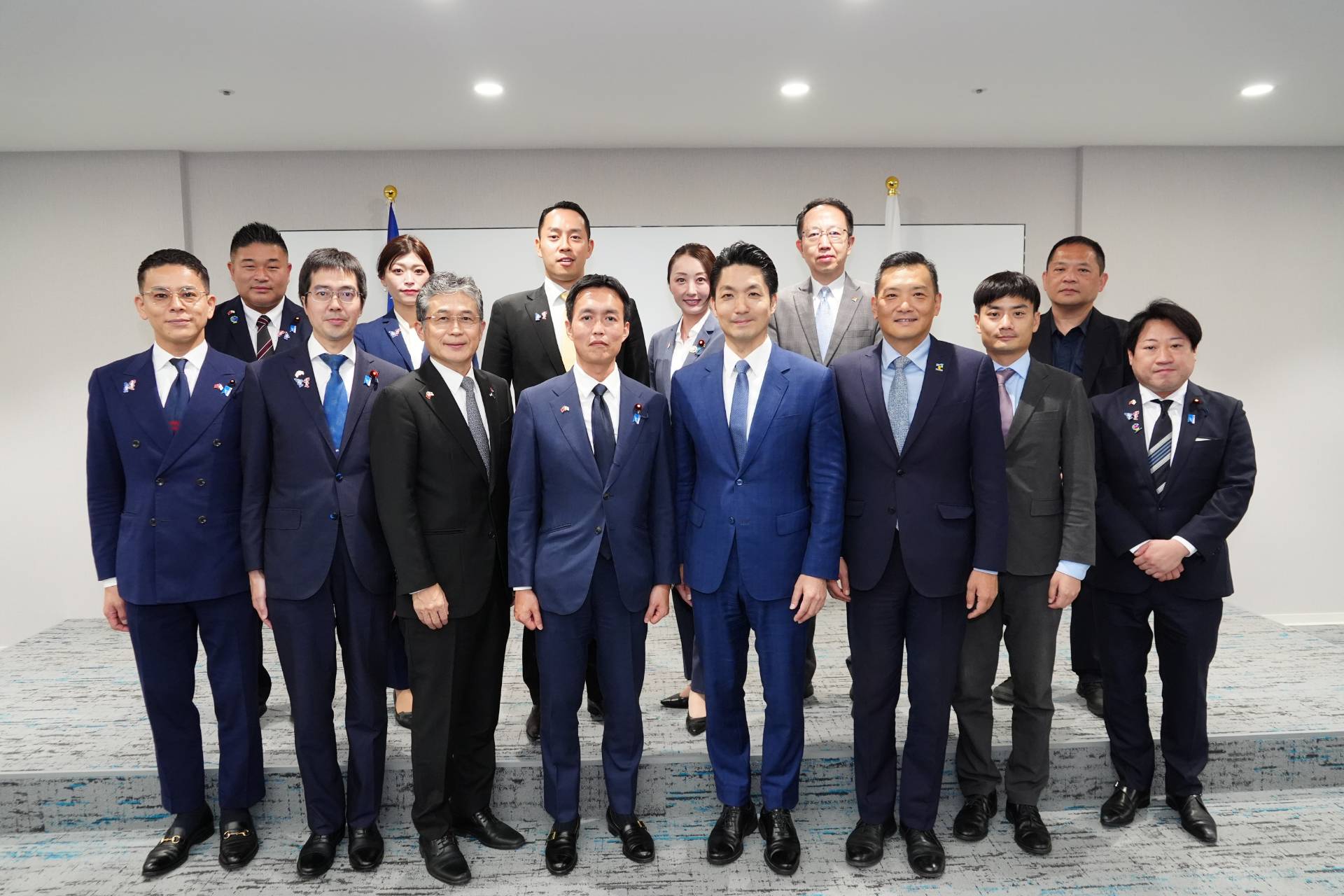 蔣萬安接見日自民黨青年局海外研修團　交流新創與青年參政議題