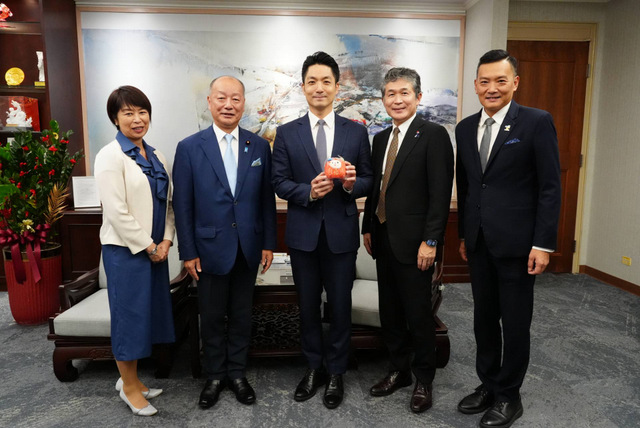 蔣萬安會晤自民黨眾議員　盼台日共同成長