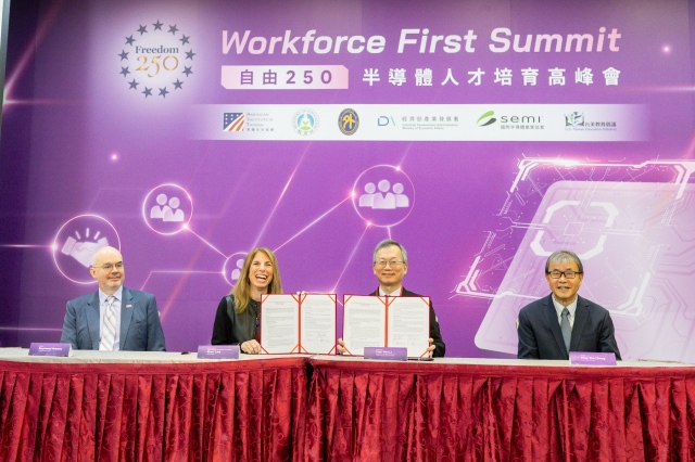 合作半導體人才培育　谷立言：台美關係強健