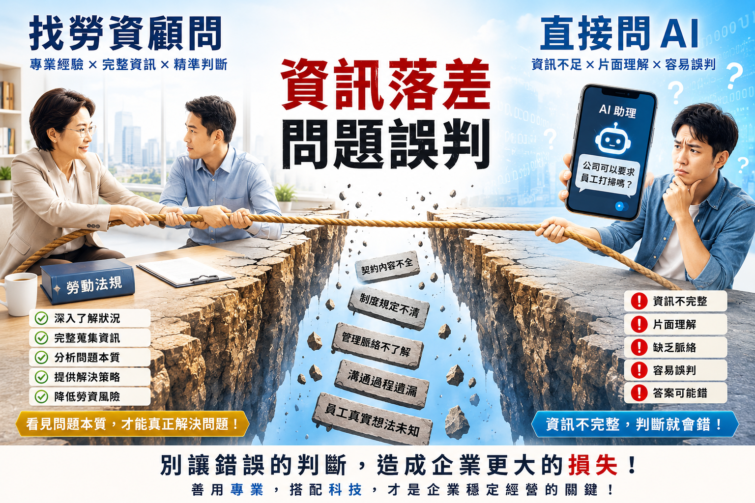 【勞資爭議系列報導①】  企業遇到勞資問題先問AI？  真實案例揭露決策背後的風險