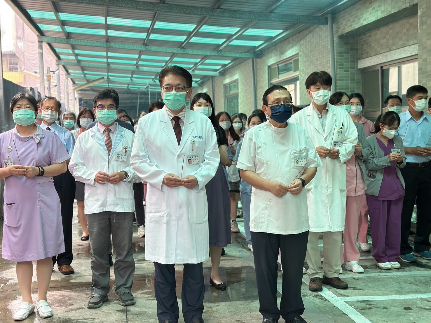 郭綜合醫院中元普渡 延續傳統祈願院區平安、醫病順遂 郭綜合醫院中元普渡 延續傳統祈願院區平安、醫病順遂