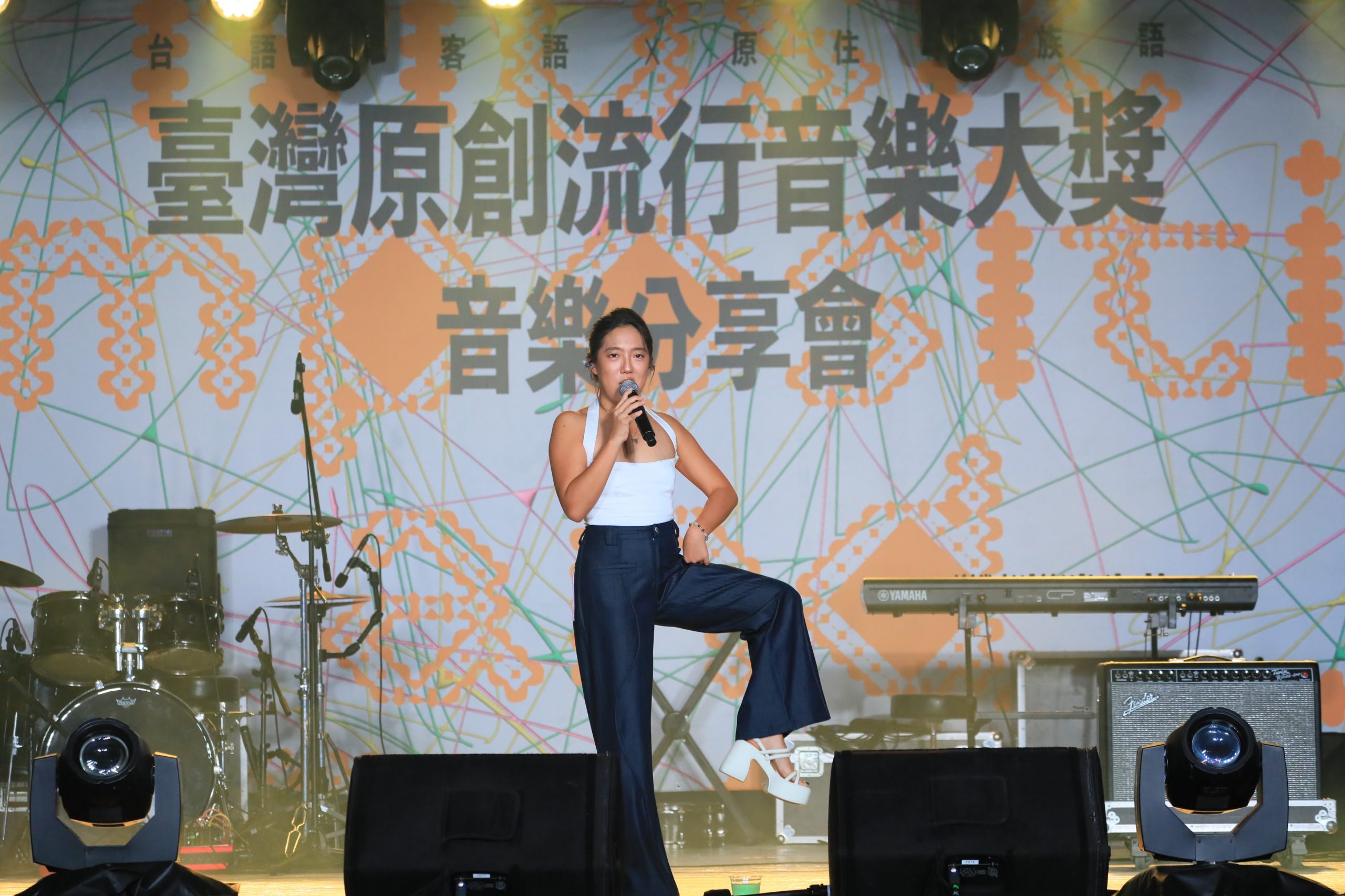 李竺芯回娘家 穿上當年戰鞋重返原創舞台嗨唱 李竺芯回娘家 穿上當年戰鞋重返原創舞台嗨唱