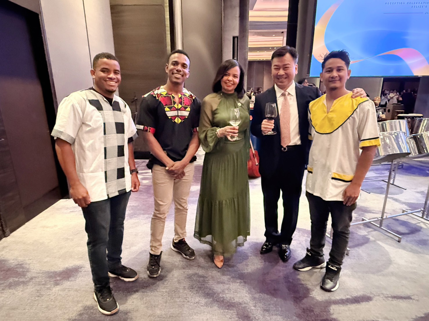 出席貝里斯獨立45週年慶 崑山科大李天祥校長促進雙邊高教合作