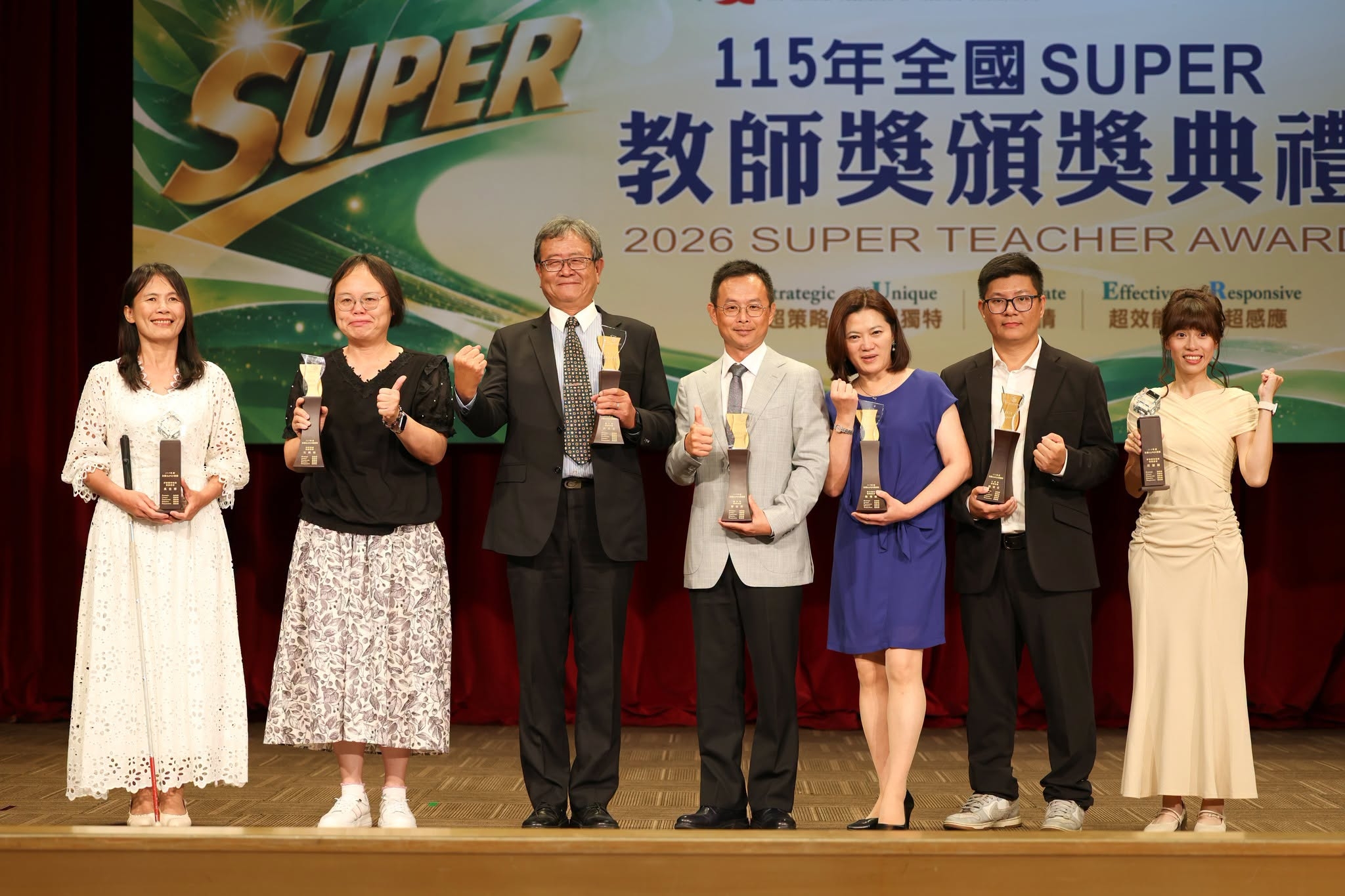 南臺科大機械系陳宥任副教授 榮獲全國SUPER教師獎大專組首獎