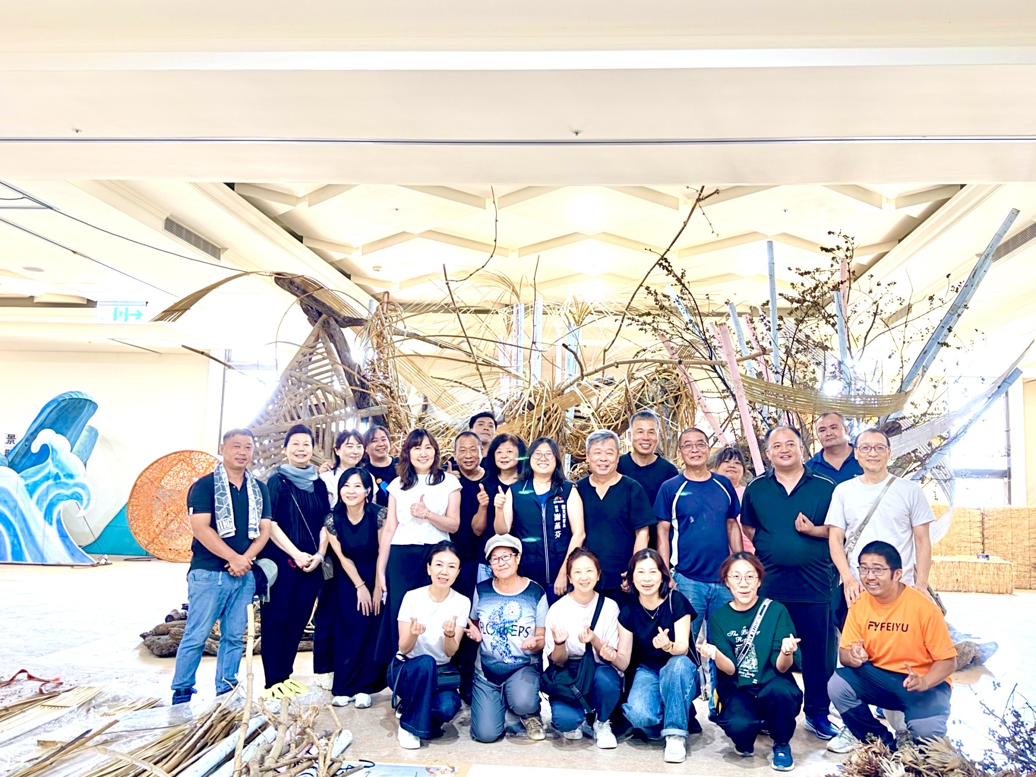 百年草月遇見大安媽祖！ 　2026台日草月流漂流木創作聯展10/3登場