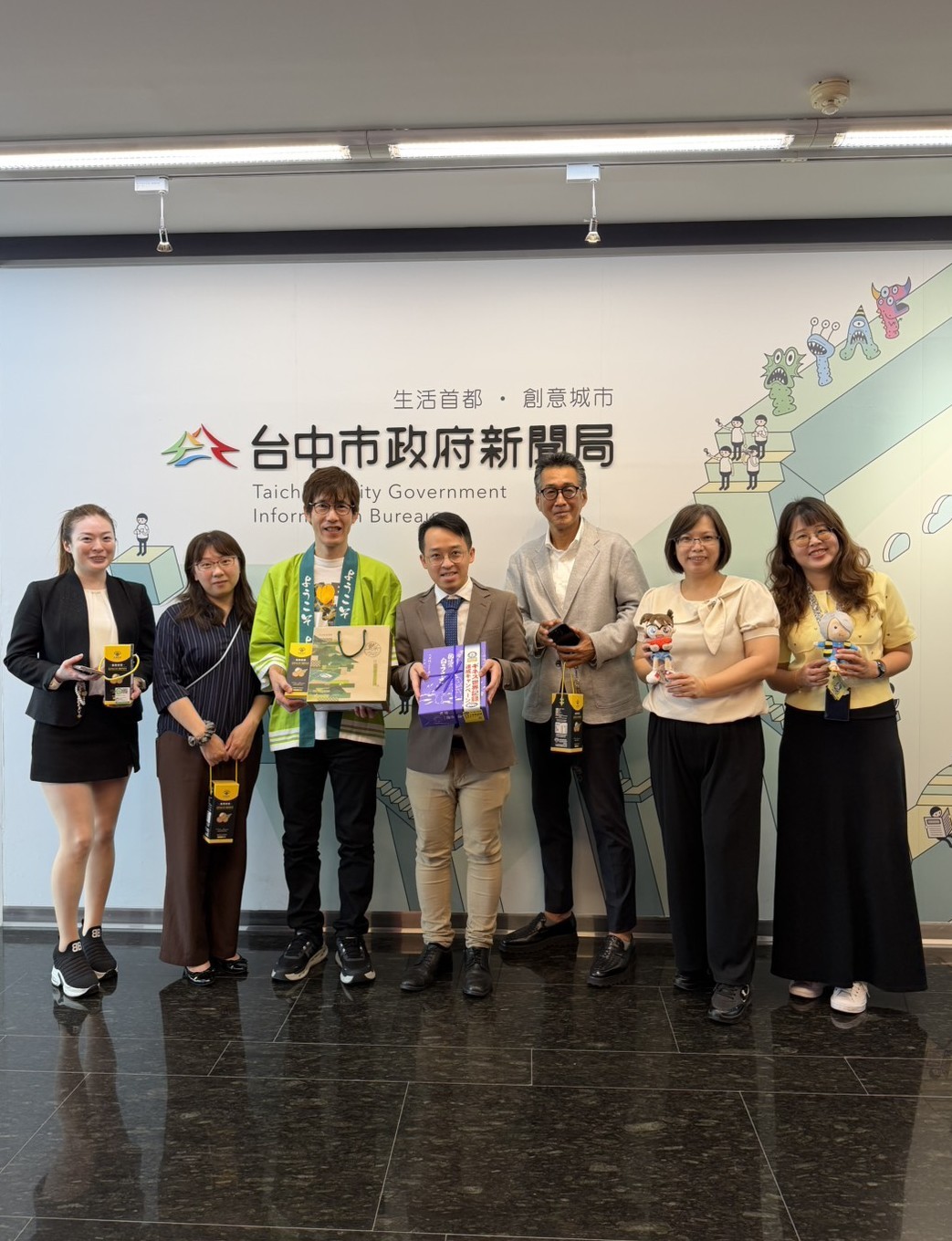 柯南、鬼太郎故鄉來交流！ 　新聞局長：台中短漫大賽攜手鳥取拓展國際能見度