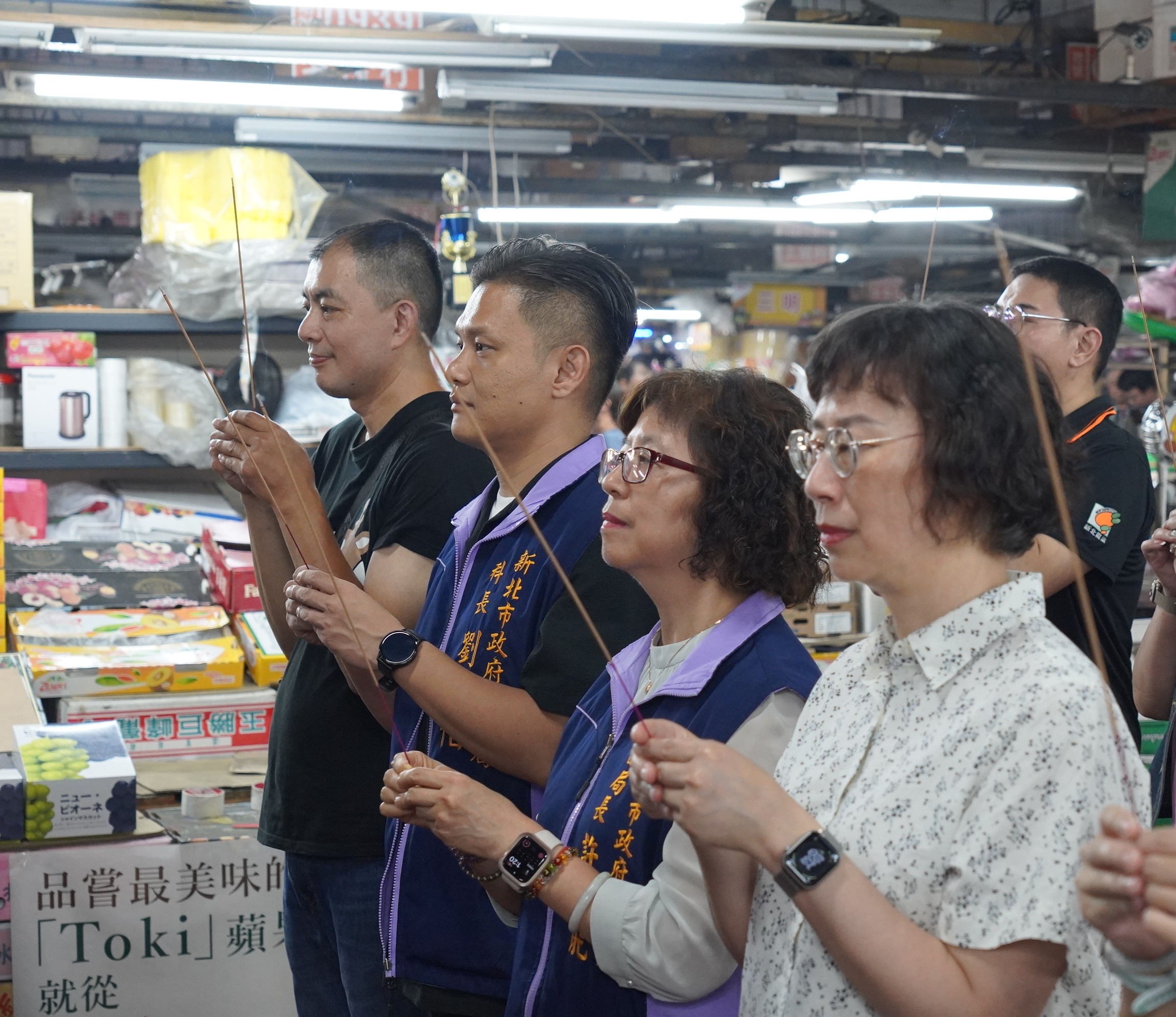 從惜食到普渡愛心不間斷　三重果菜市場攜手承銷商做公益