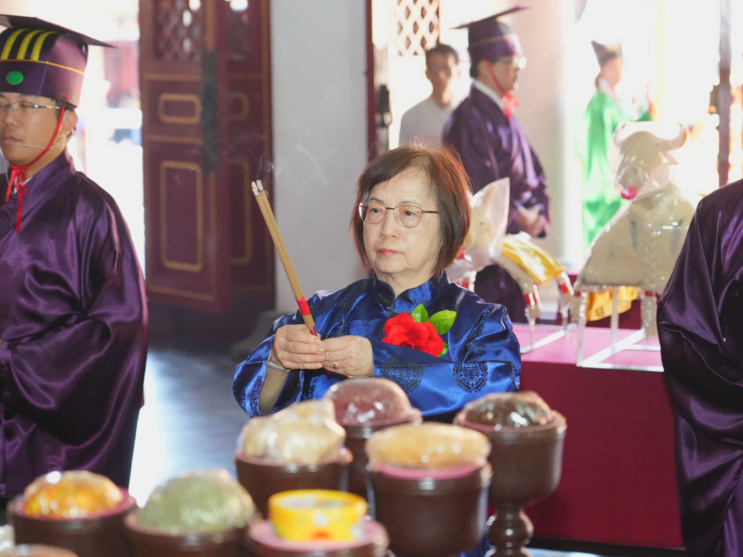 千年禮樂再現台中！　中市祭孔大典湧千人觀禮 賴副市長循古禮敬先師
