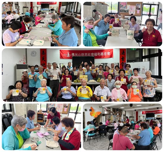 蘭陽仁愛之家礁溪二結巷弄長照據點中秋手作DIY玉兔迎月　柚香傳情