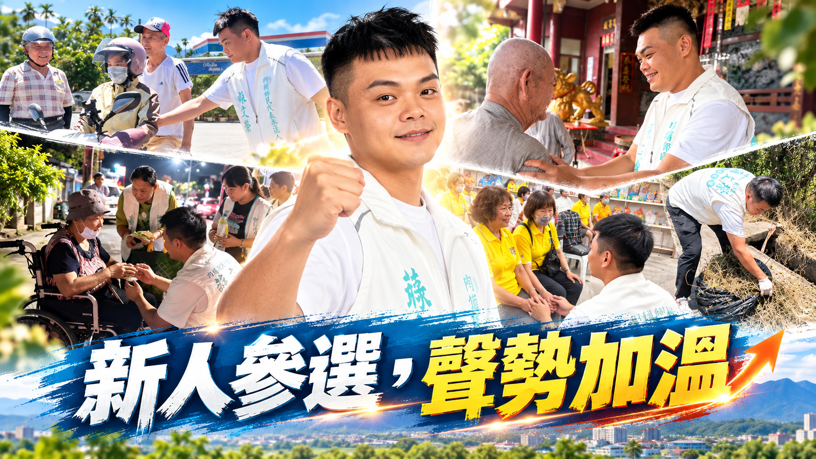 內埔新人「蘇文榮」聲勢升溫   兩屆鄉長鍾慶鎮轉戰鄉代　地方熱議「世代交接」？