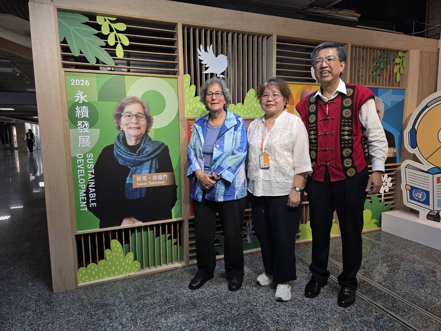 唐獎得主蘇珊・索羅門走進科工館　開啟唐獎科普教育新篇章