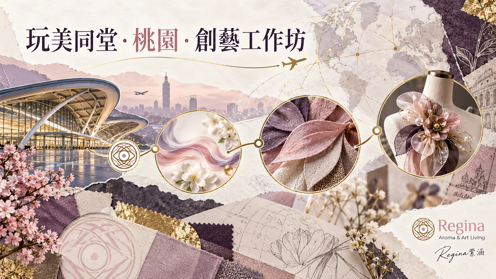 把創意戴上身!鄭紫涵桃園創藝工作坊9月16日登場 香氛與時尚串起青年跨文化對話