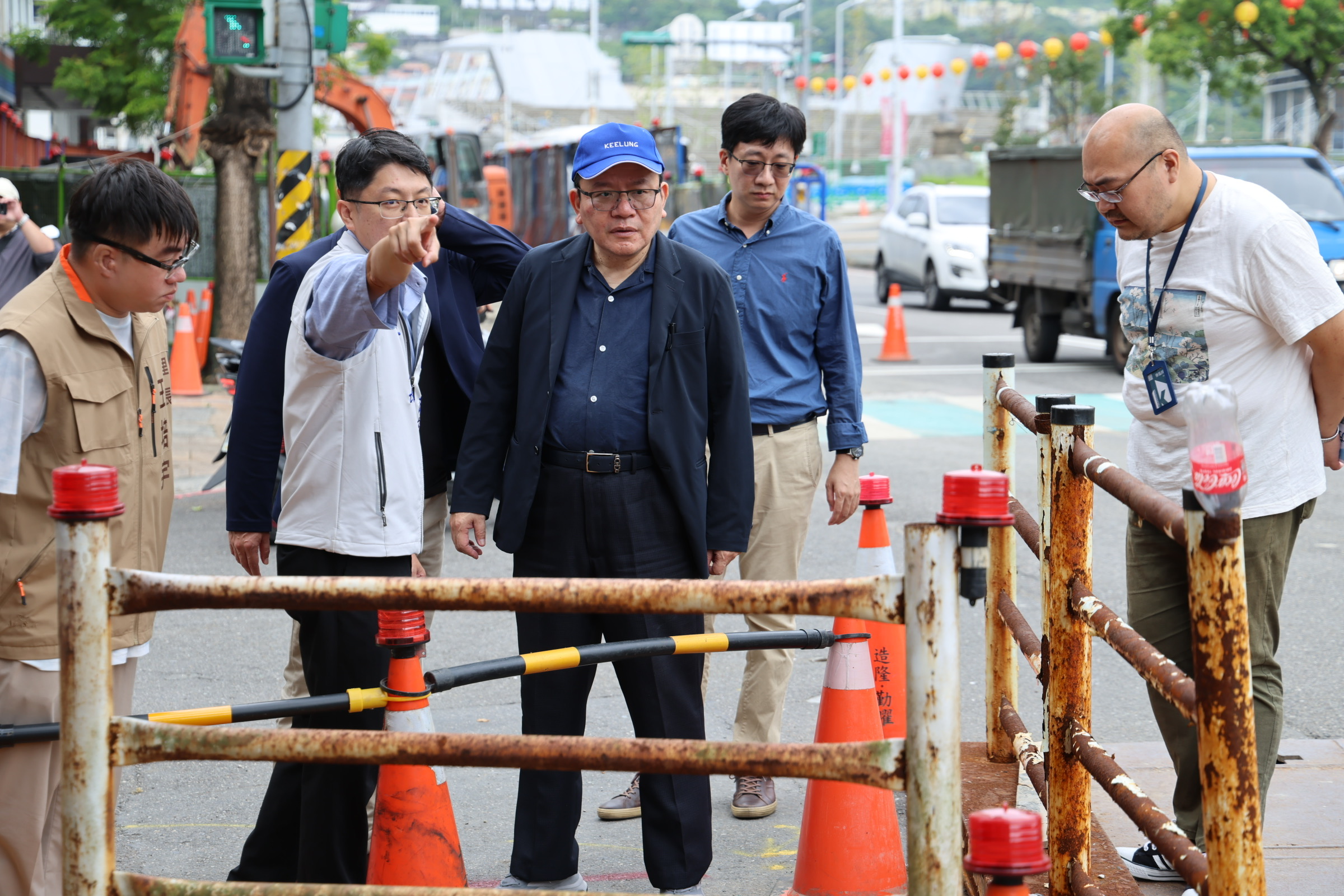 基隆愛四路逢雨必淹？副市長率隊現勘　拚防災都更解套