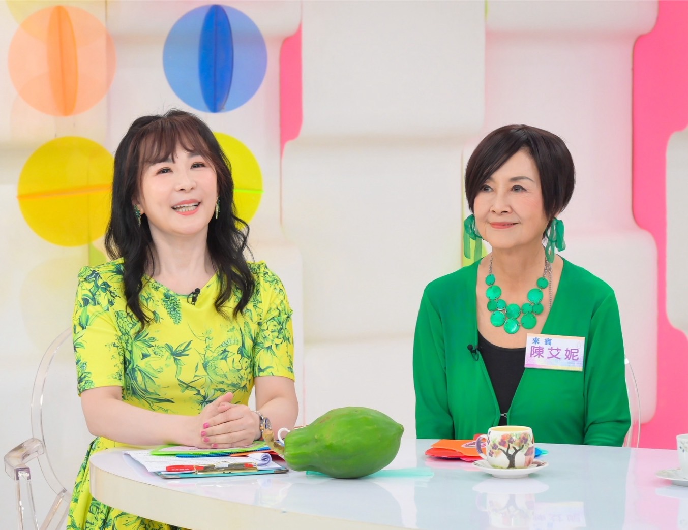 陳力瑜揪「美魔女千歲團」華視聊更年期 77歲陳艾妮:少女心不能退休 陳力瑜揪「美魔女千歲團」華視聊更年期 77歲陳艾妮:少女心不能退休
