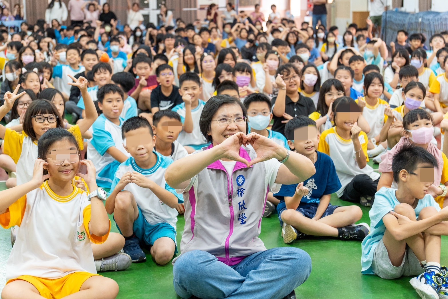 徐欣瑩出席竹仁國小校園音樂會　提「講客新竹」願景、帶動客家文化傳承