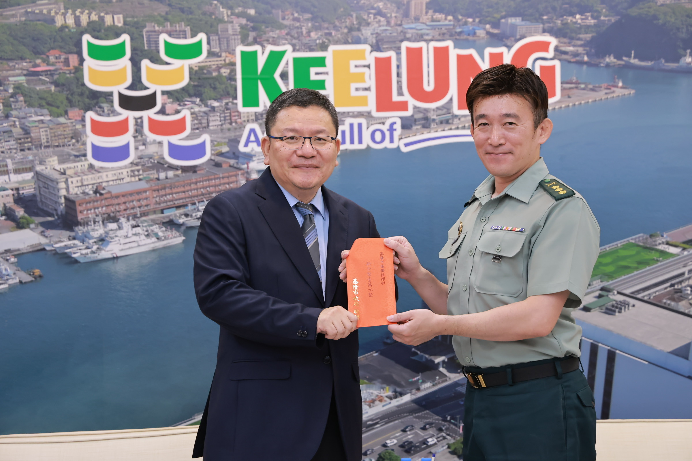 基隆中秋敬軍　方定安感謝國軍守護國土