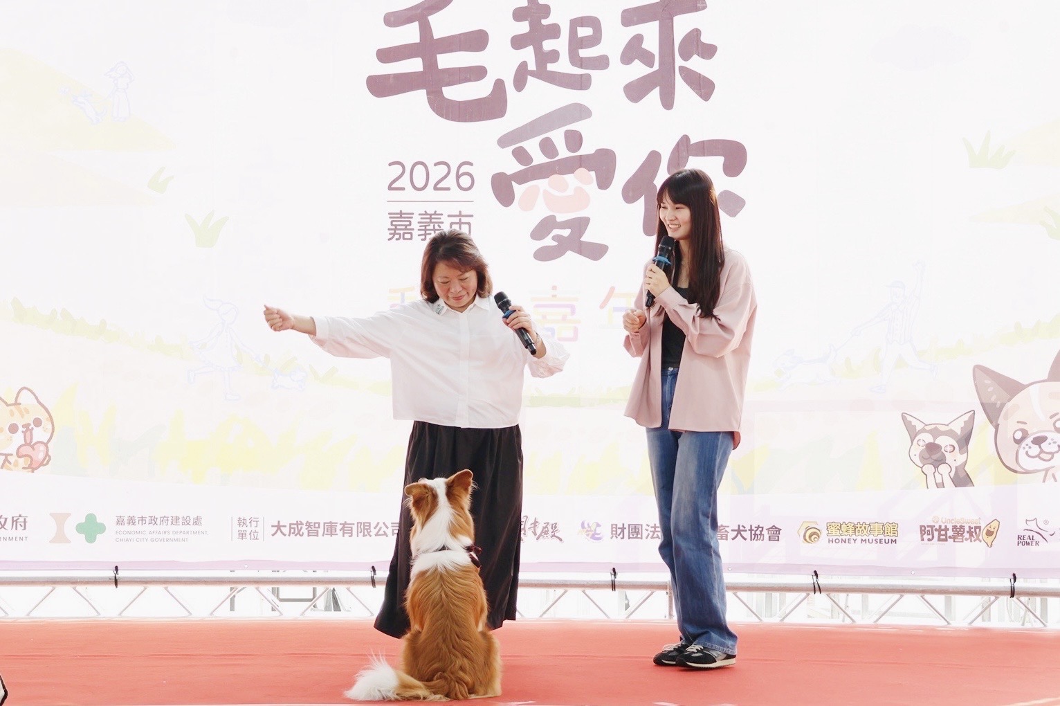 嘉義市動物嘉年華「毛起來愛你」　黃敏惠細數8年動保成果