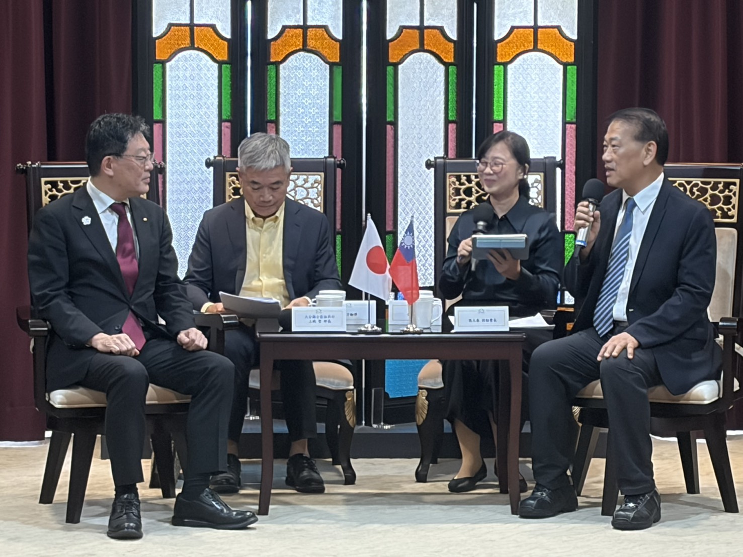 日本友好城市大分縣來訪台中　張副秘書長：在兩地締盟10周年基礎上持續深化觀光、產業與經貿合作