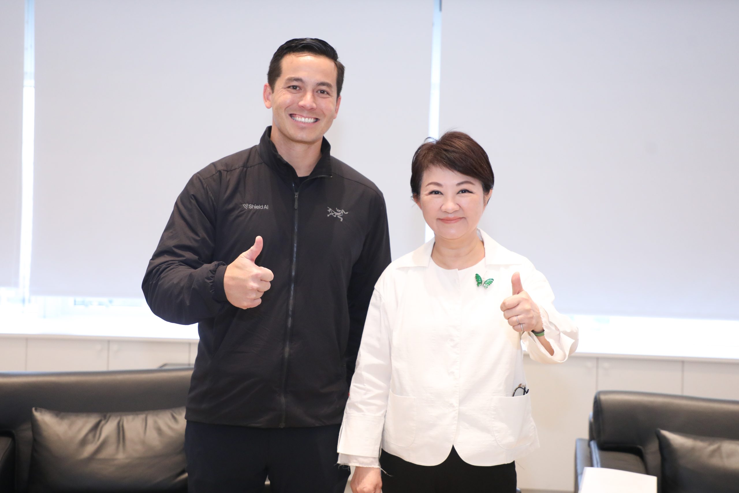 美商Shield AI鏈結台中無人機產業　盧市長：完善產業鏈、深化台美合作