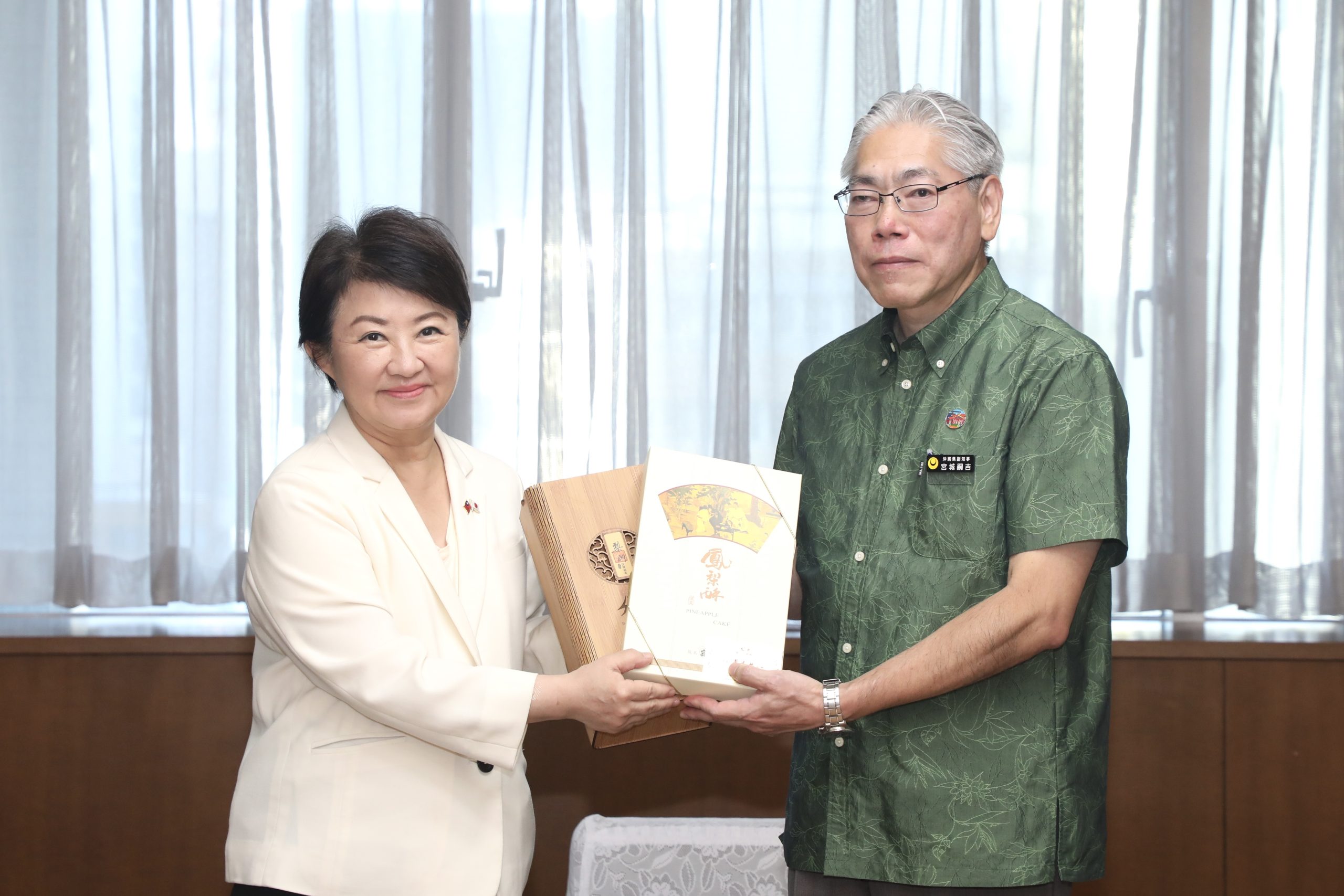 盧市長會晤沖繩縣副知事宮城嗣吉　深化第一島鏈城市夥伴關係、盼為印太和平繁榮獻心力