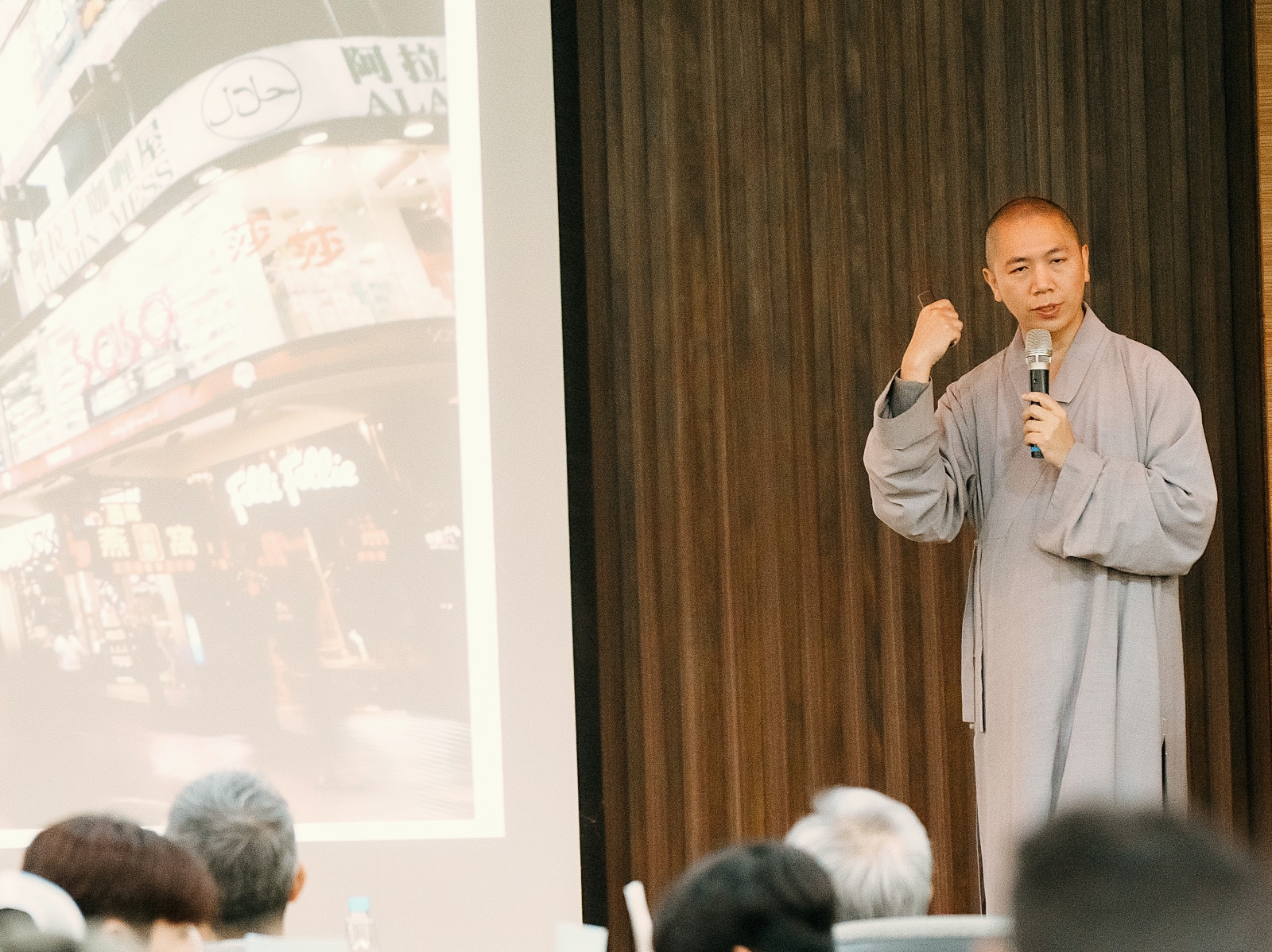 南臺科大通識大師講座邀請演一法師 從多元時空探討自我與人生意義