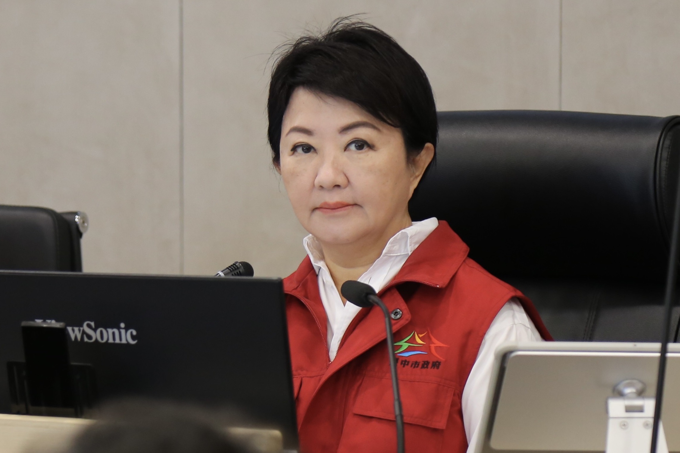 中市仍處薔琵暴風半徑內　盧市長坐鎮指揮 全府持續戒備、加速搶修復原